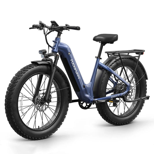 PUCKIPUPPY Beagle ST Electric Bike for Adults Fat Tire Ebike