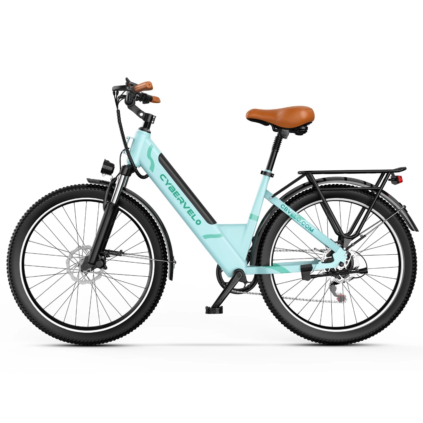 Aoango EK2 Step Thru Electric Bicycle 1000W Peak Motor