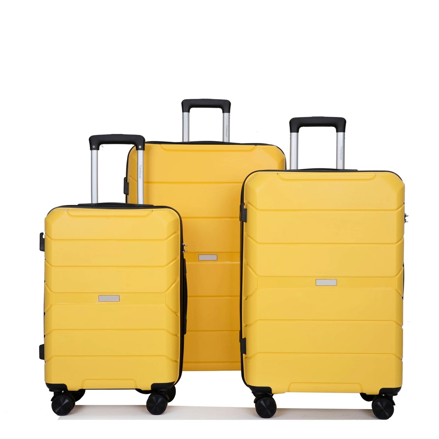 Travelhouse Hardshell Spinner Lightweight Luggage Set With TSA Lock 3-Piece