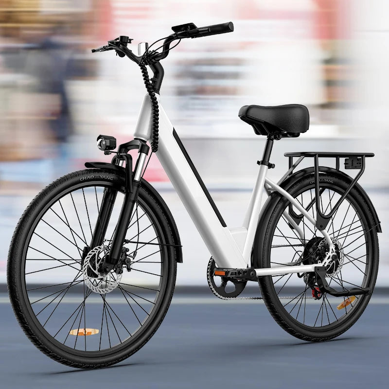 URLIFE 750W E-Bike Commuter RemovableLCDDisplay And HydraulicDiscBrakesForAdults