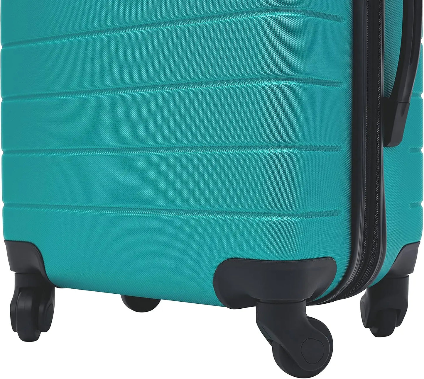 Caster Smart Spinner Hardside Luggage Set Expandable Two Piece