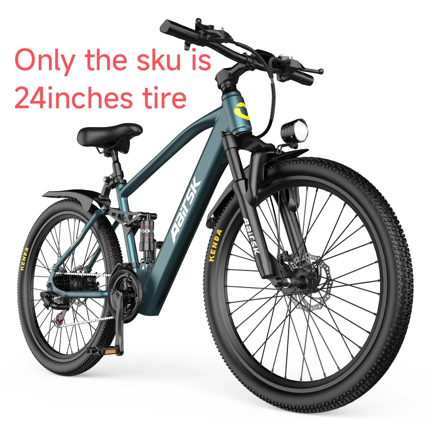 Aairsk 750W Mountain Electric Bike Shock Absorbers Adults