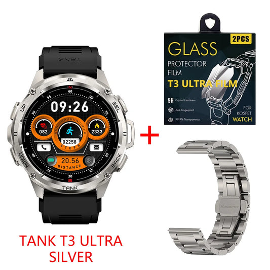 KOSPET Tank T3 Ultra GPS Smart Watch With Altimeter Barometer