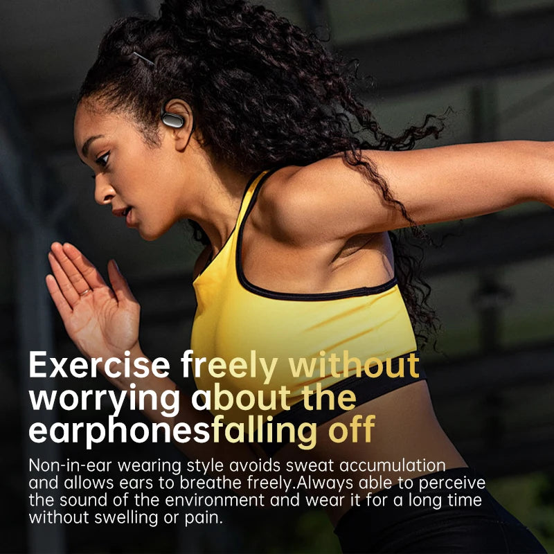 PISEN O1 OWS Open Ear Bluetooth Sports Headphones HiFi Sound