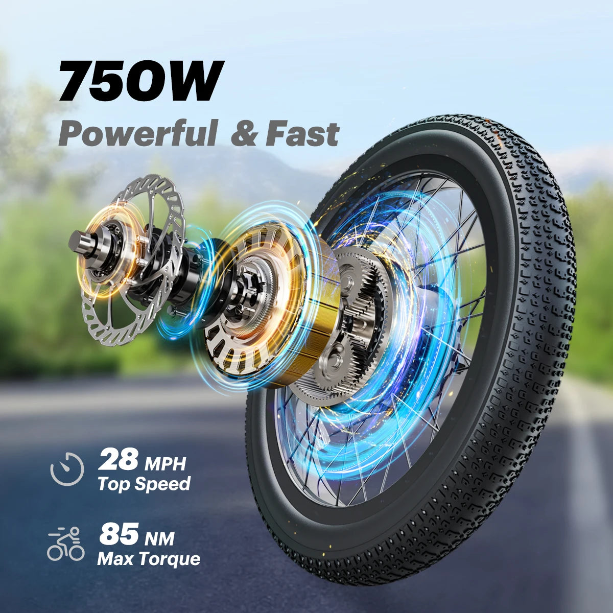 DYU C9 Folding Electric Bike 250W City Commuter