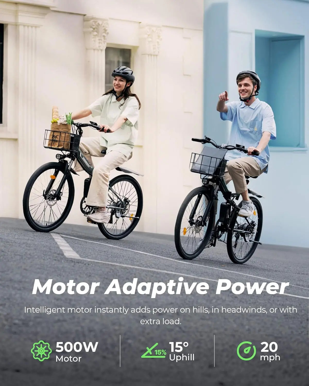 ISINWHEEL M40 Folding Electric Bike 36V 10Ah 500W Ebike