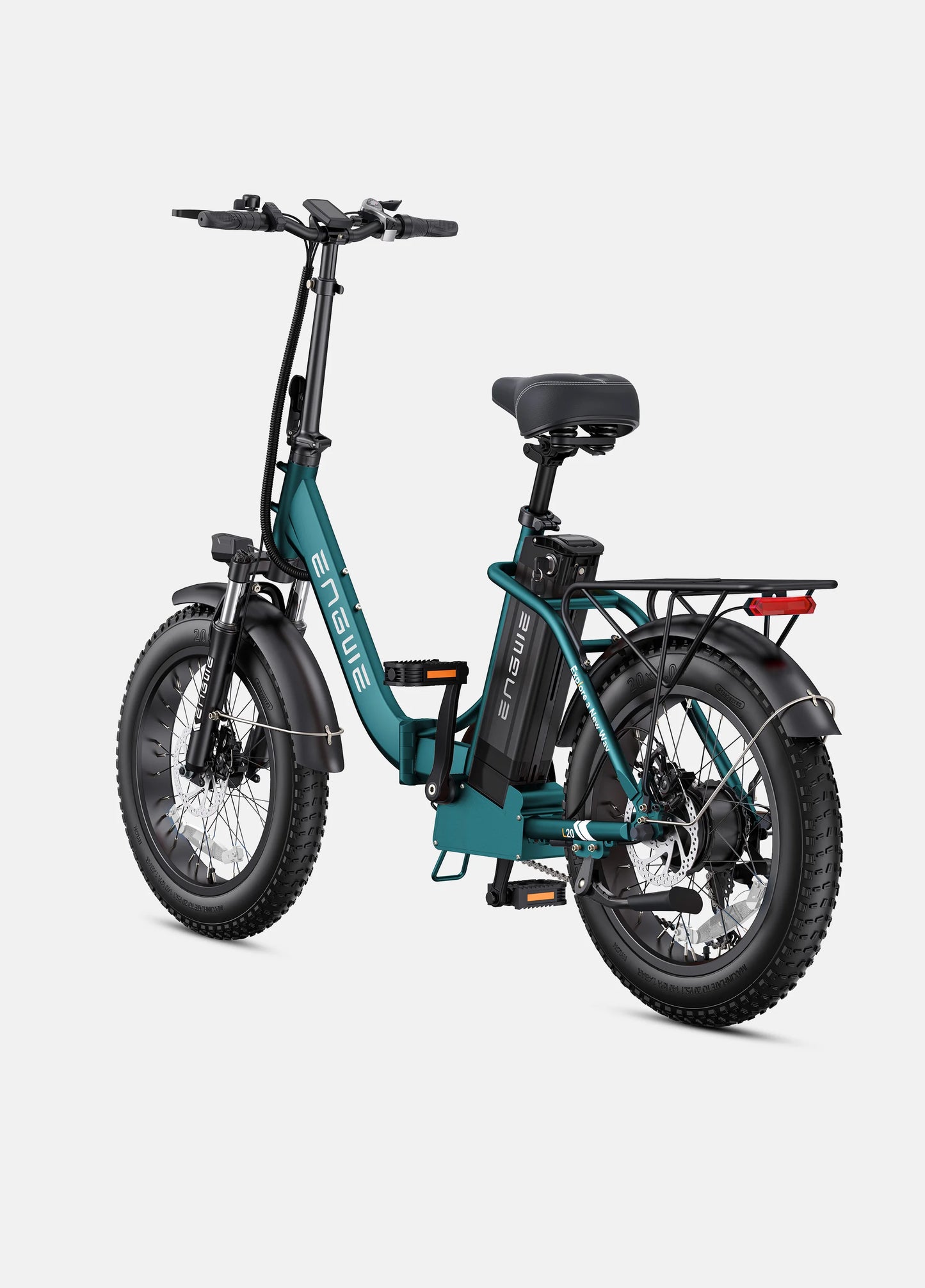 Engwe L20 Folding Electric Bike For Adults With Fat Tires