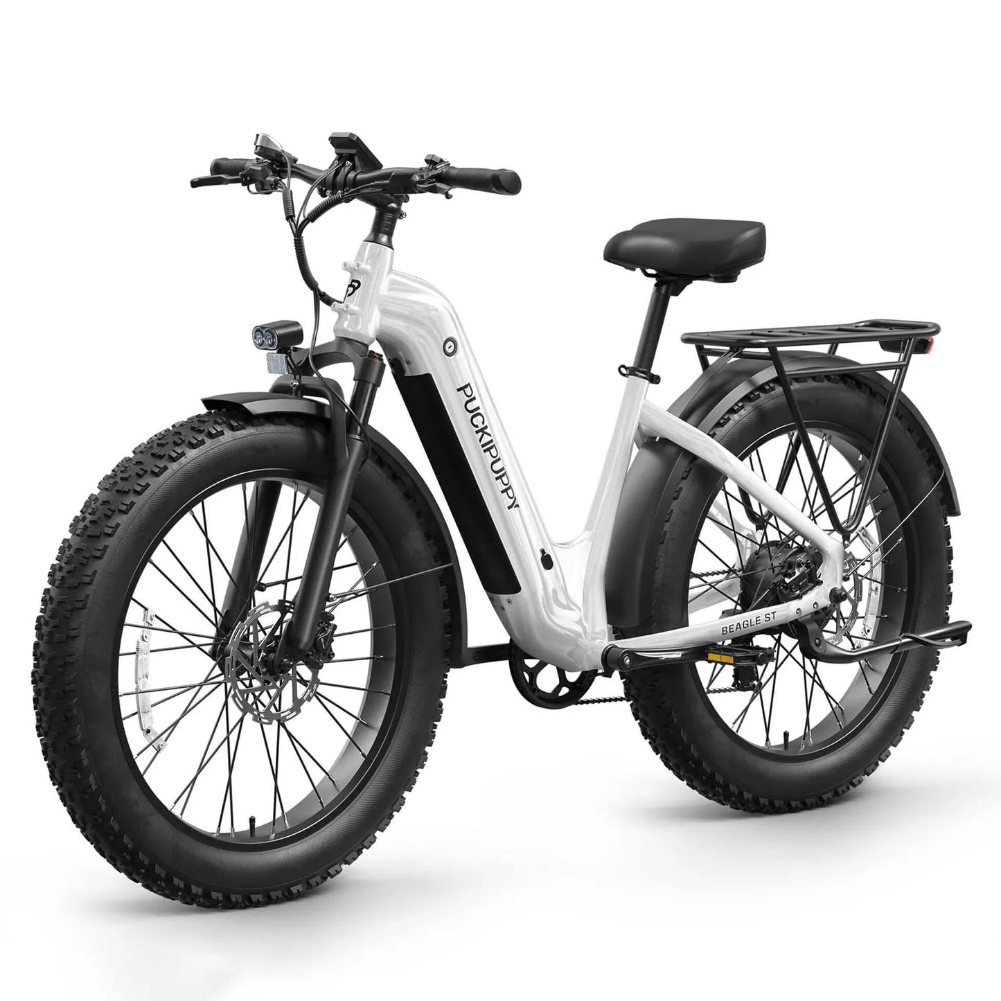 PUCKIPUPPY Beagle ST Electric Bike for Adults Fat Tire Ebike