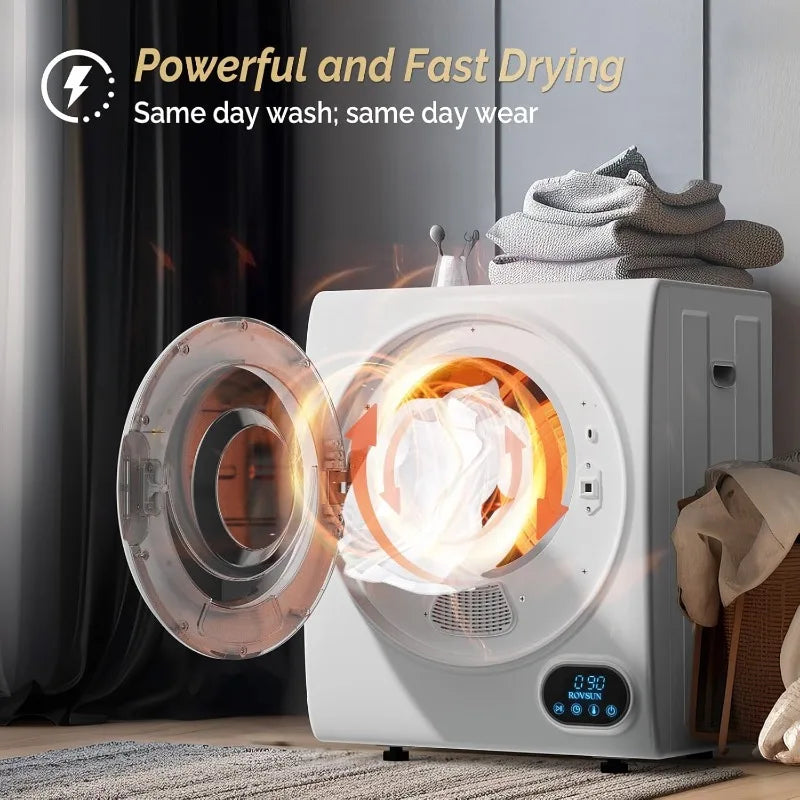 XMSJ Portable 850W Front Load Clothes Dryer 110V