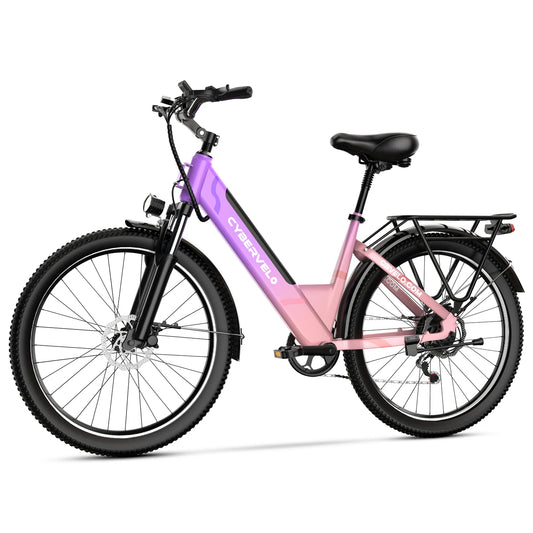Aoango EK2 Step Thru Electric Bicycle 1000W Peak Motor