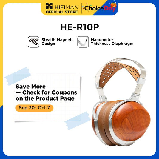 Hifiman HE-R10 Planar Headphones With Stealth Magnets