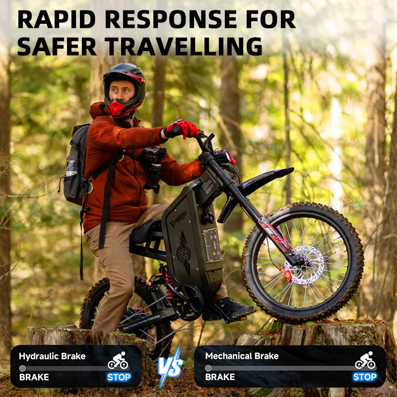 Freego X2 Pro Electric Motorcycle 6000W Off Road Ebike