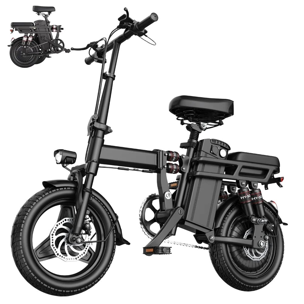 Origin Electric Folding Bike 500W Peak Motor 48V Battery
