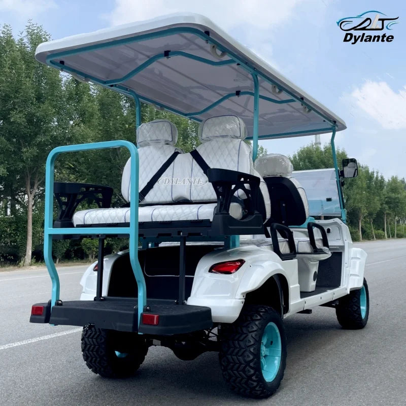 China Made 6 Seater Electric Golf Cart 25 MPH Transport