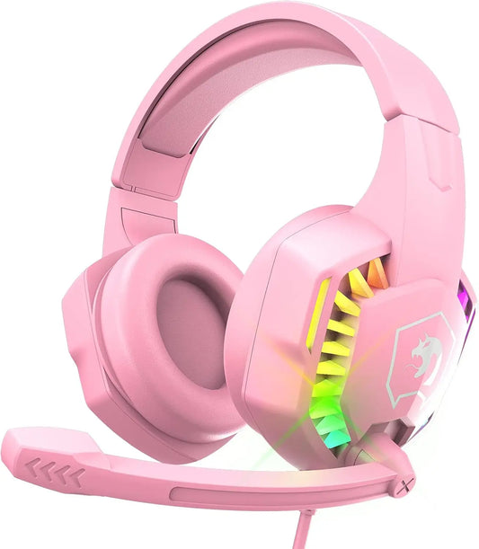 Attack Shark Wired Gaming Headset RGB Backlight Microphone