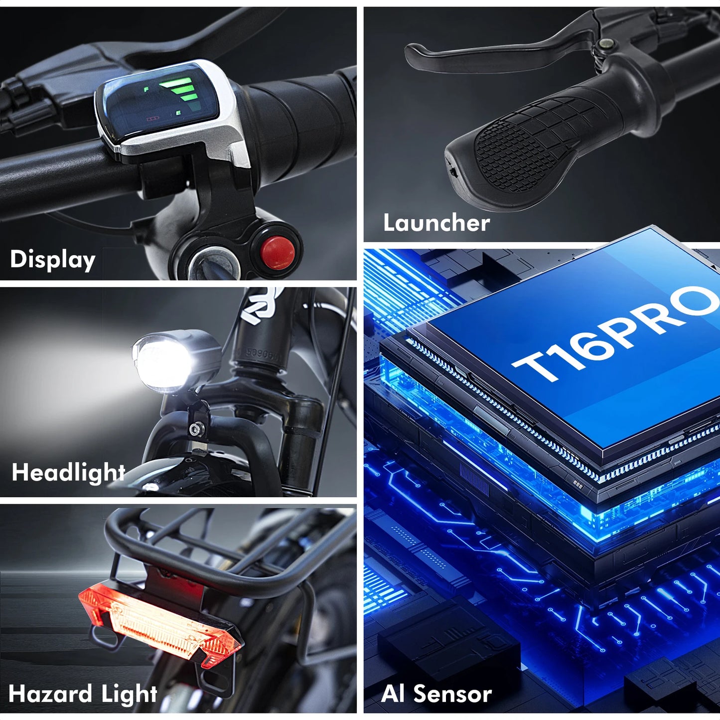 Bodywel T16pro Folding Electric Bike 750W For Urban Commute