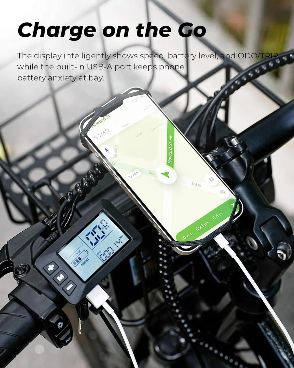 ISINWHEEL M40 Folding Electric Bike 36V 10Ah 500W Ebike