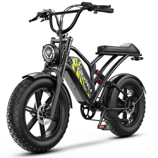 EK11 1000W Fat Tire Electric Mountain Ebike 48V Battery