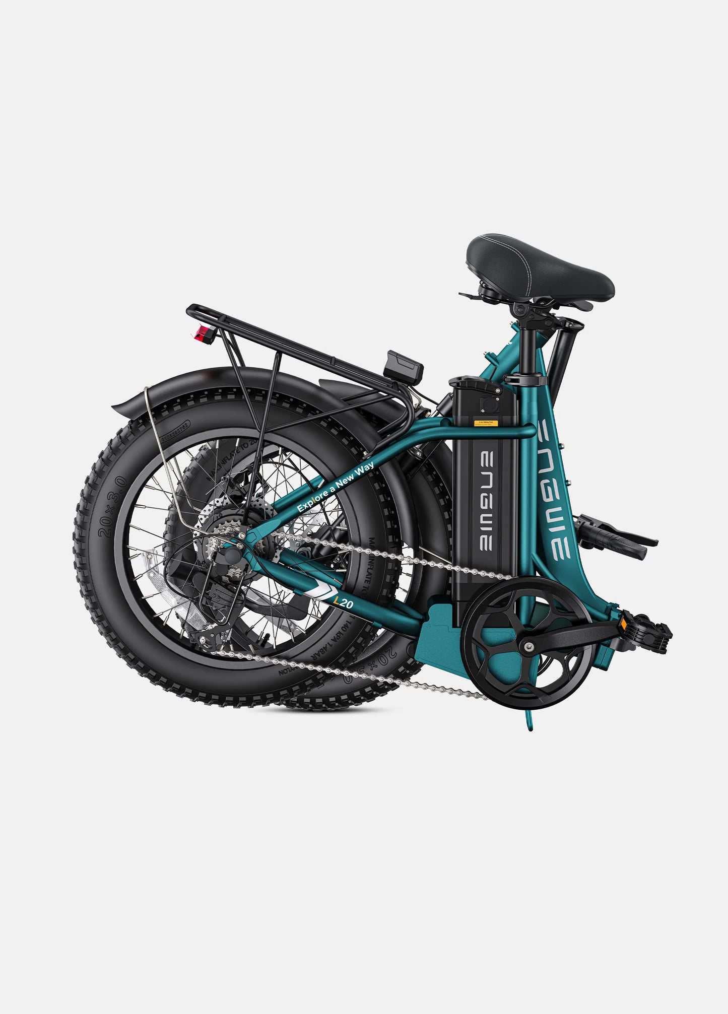 Engwe L20 Folding Electric Bike For Adults With Fat Tires