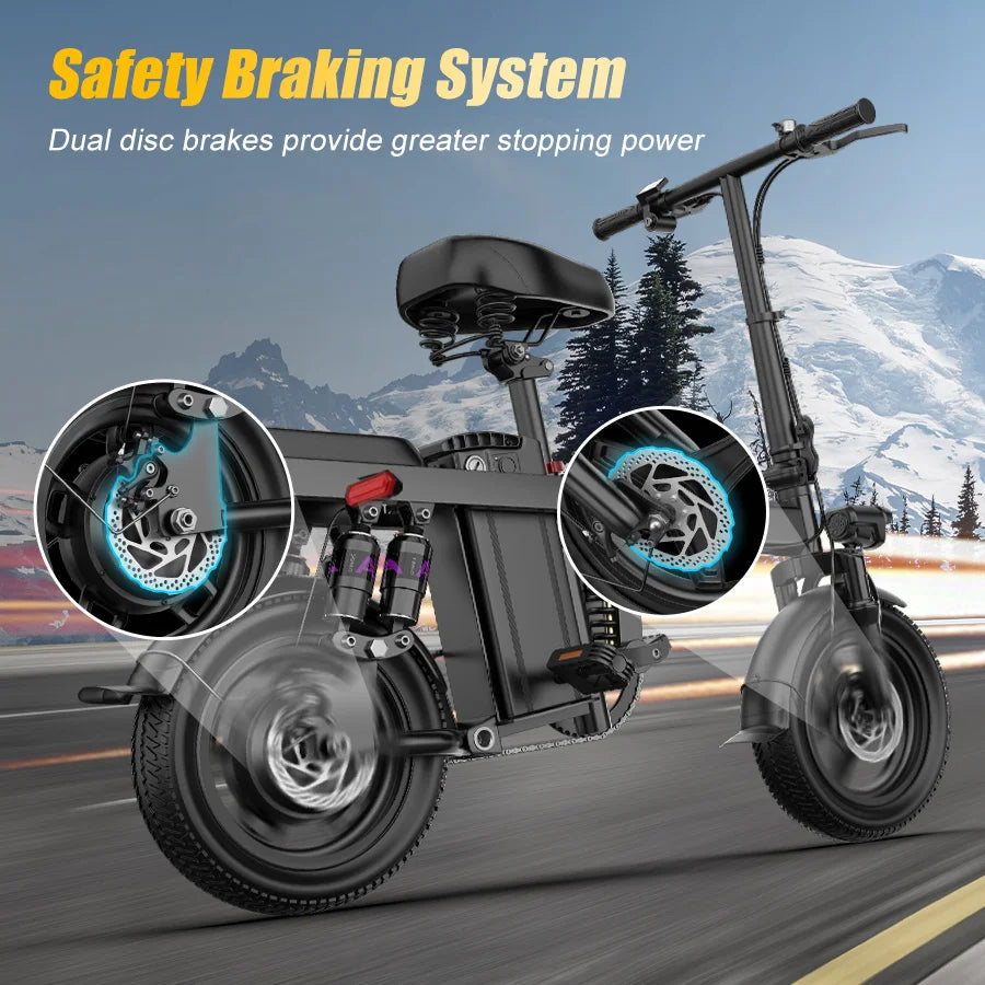 Toofly GS5 Foldable 500W Electric Bicycle 48V Ebike