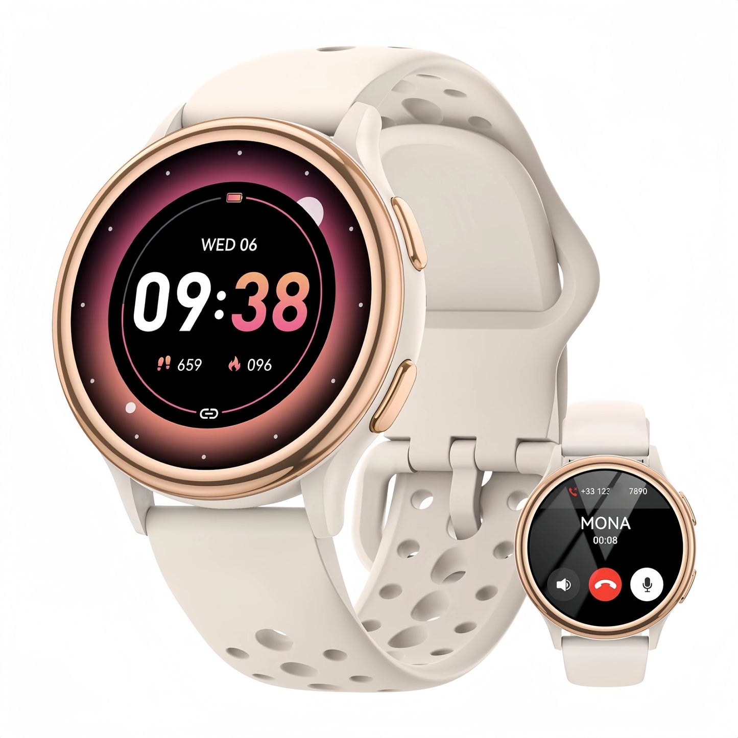AnylloopCA Smartwatch for Women-a stylish fitness companion to help keep your pace