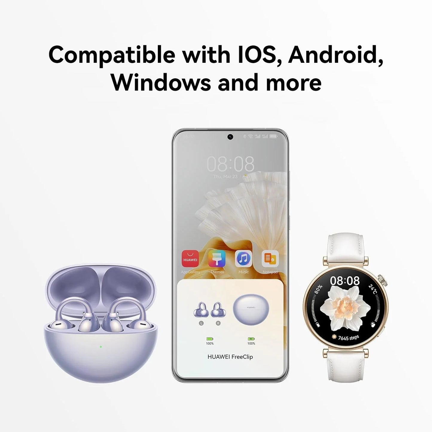 Huawei FreeBuds Pro 4 True Wireless Earphones With Dual Driver Sound