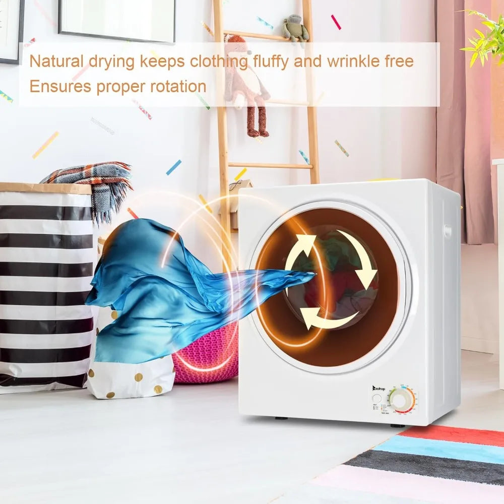 Portable Clothes Dryer With Stainless Steel Tub Compact