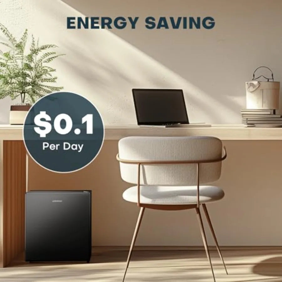 XMSJ Mini Fridge With Freezer Single Door for Dorm