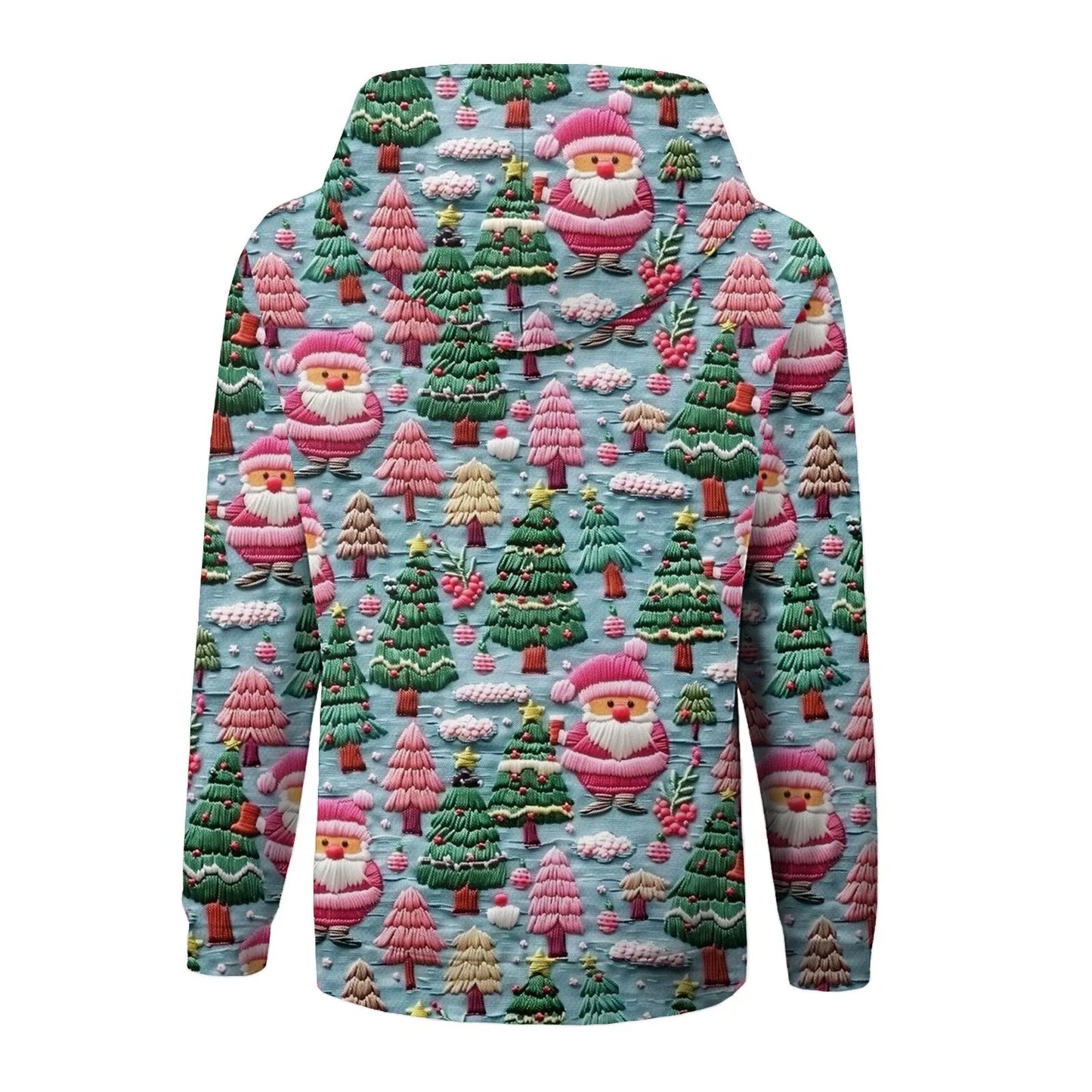 Cozy Hooded Plush Sweatshirt Women Winter Jacket Coat