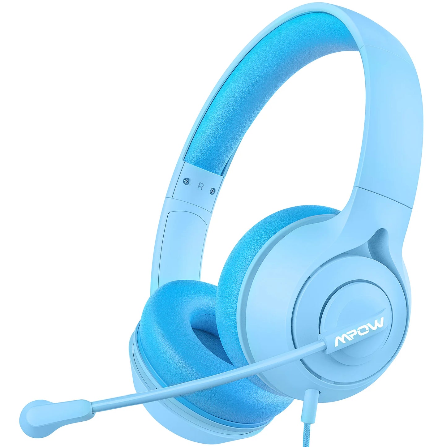 MPOW LH1 On-Ear Kids Headphones With Microphone And Safe Volume Limiter