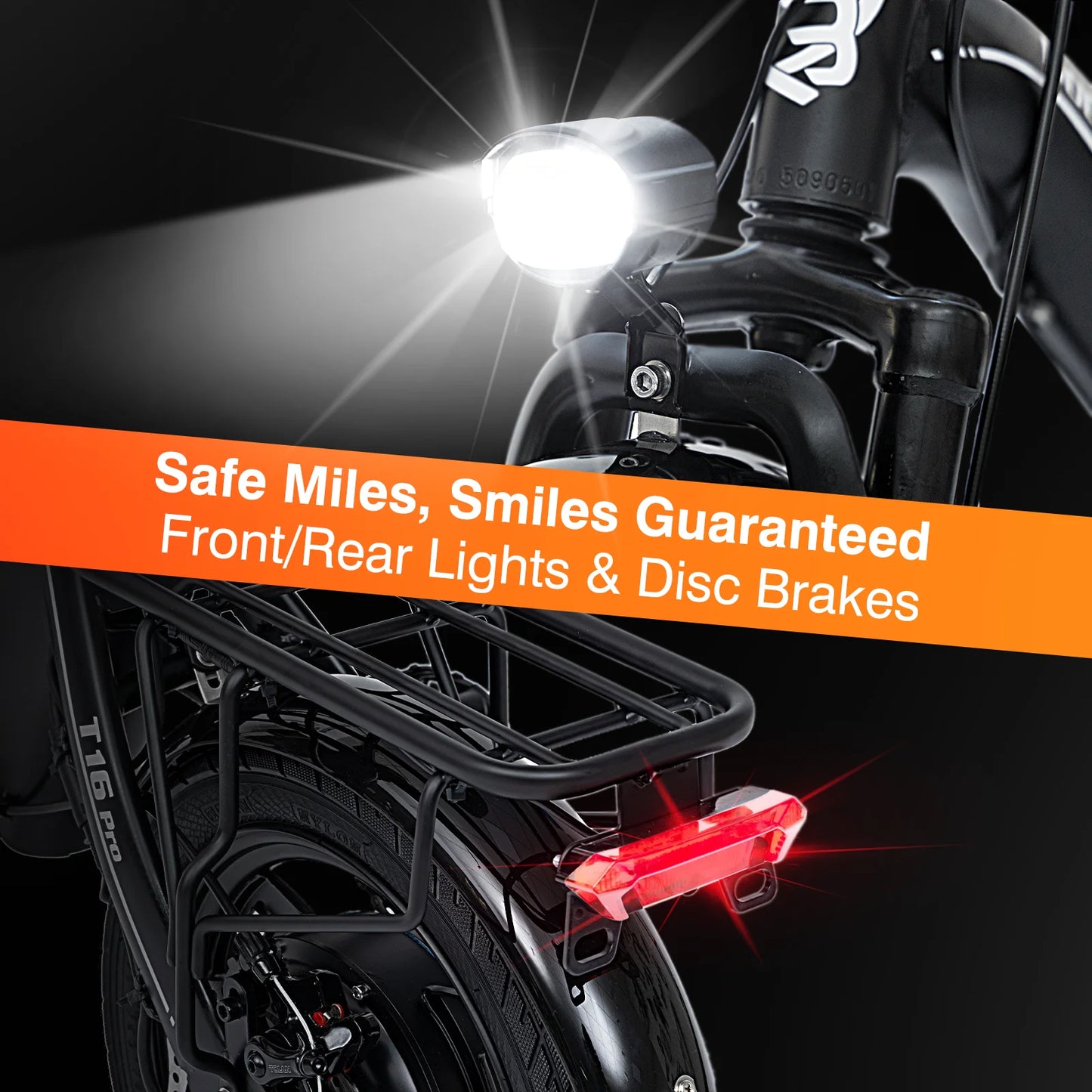 Bodywel T16PRO Folding 14 Inch Electric Bicycle 250W 36V CE Certified