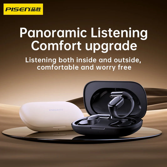 PISEN OWS Open Ear Bluetooth Sports Headphones With Alexa Support