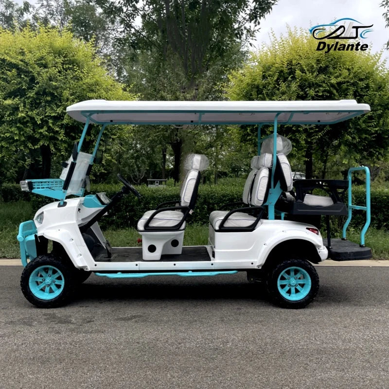 China Made 6 Seater Electric Golf Cart 25 MPH Transport