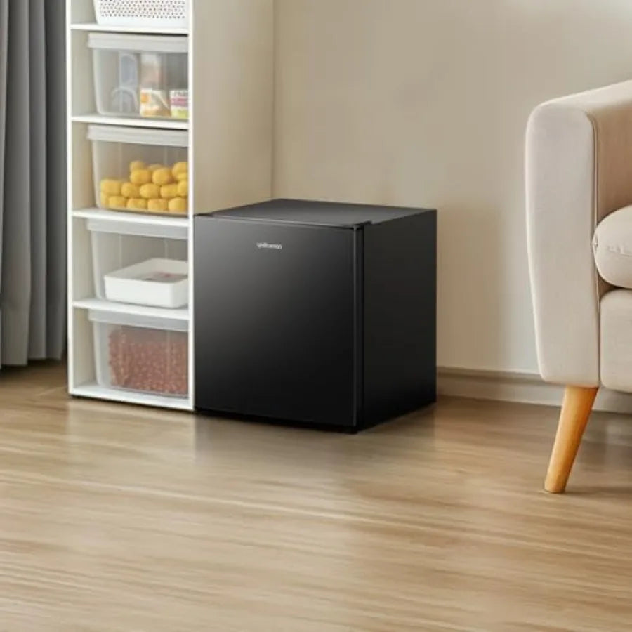 XMSJ Mini Fridge With Freezer Single Door for Dorm