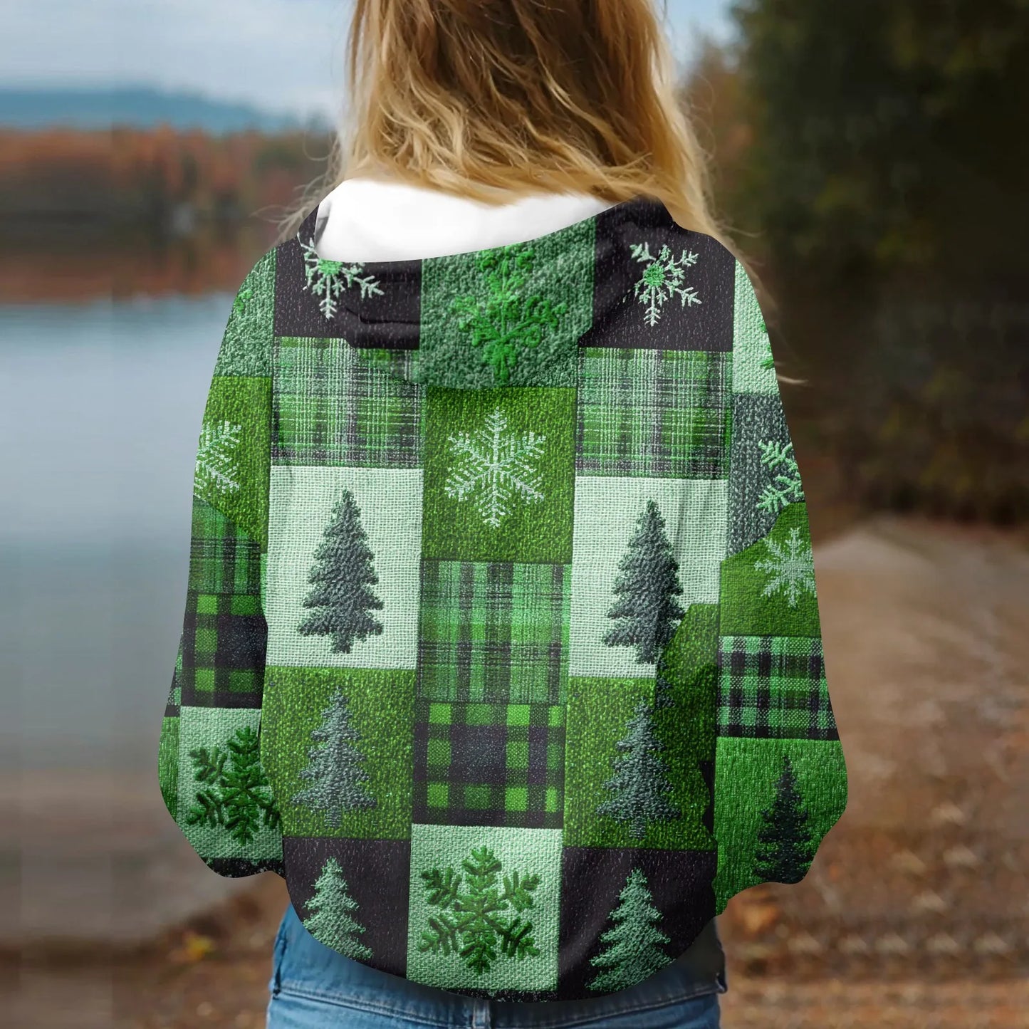 Womens Hooded Sweatshirt With Pockets Casual Winter Wear