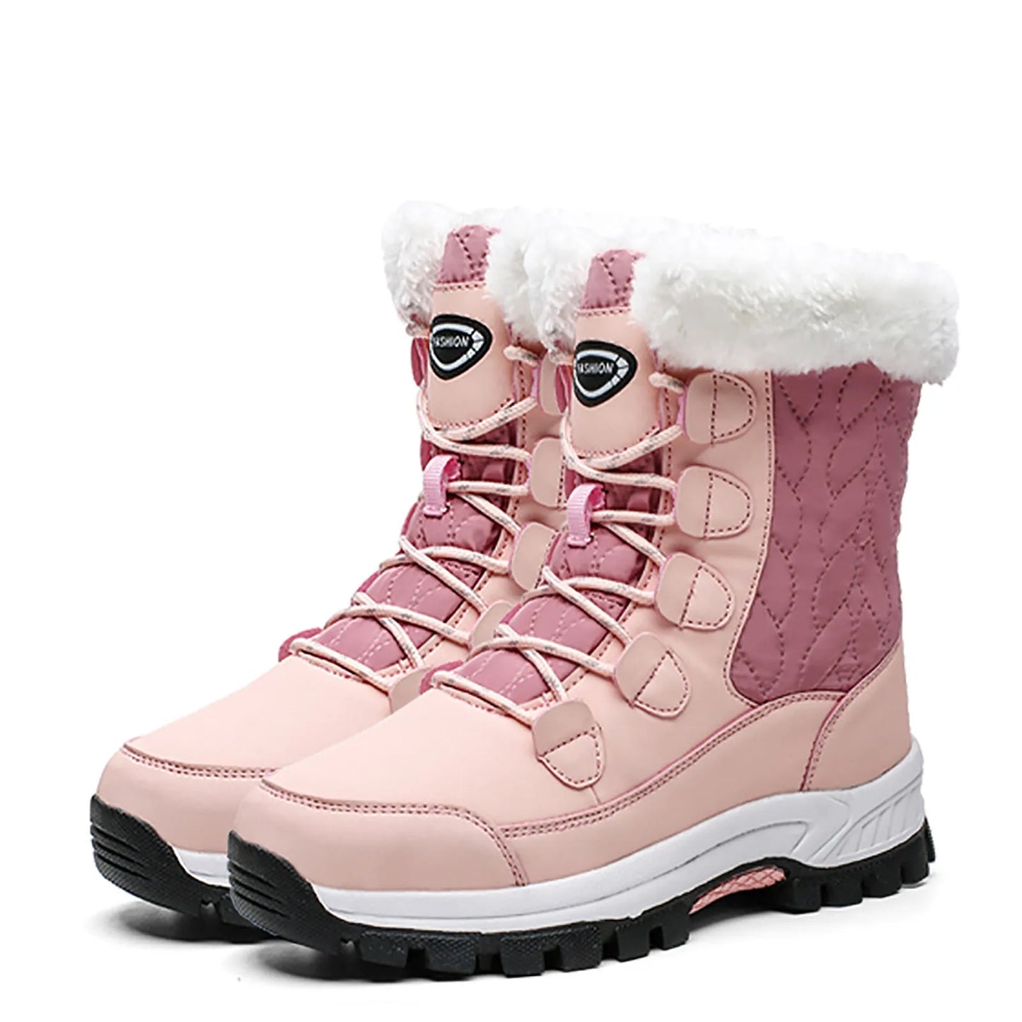 Wide Width Boots For Women Winter Northeast Waterproof Casual Big Size Snow Boots Outdoor Travel Boots сапоги женские зимние