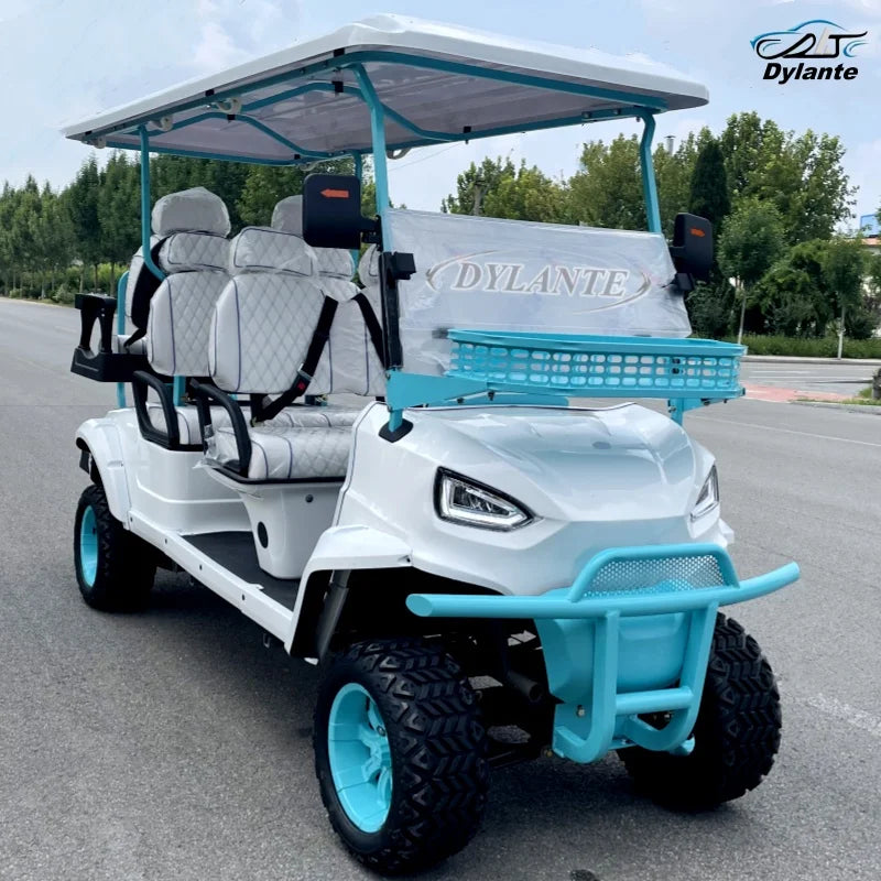 China Made 6 Seater Electric Golf Cart 25 MPH Transport
