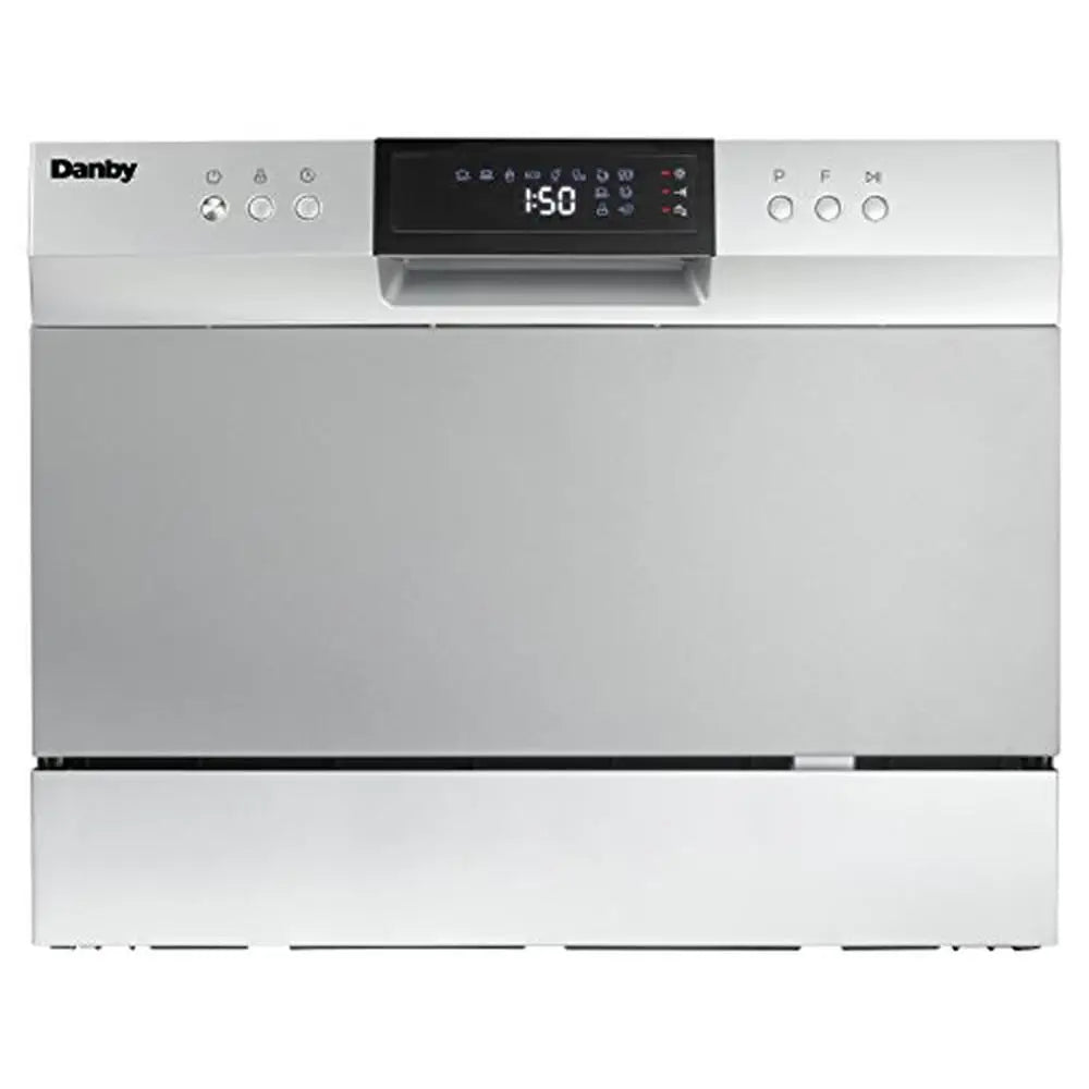 XMSJ Countertop Dishwasher 6 Place Settings LED Display