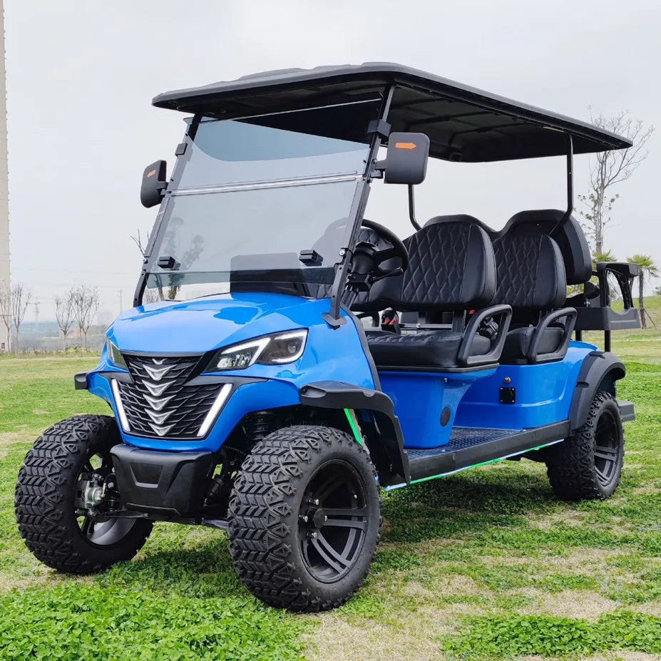 72V Street Legal Electric Golf Cart for Adults European Style CE Certified