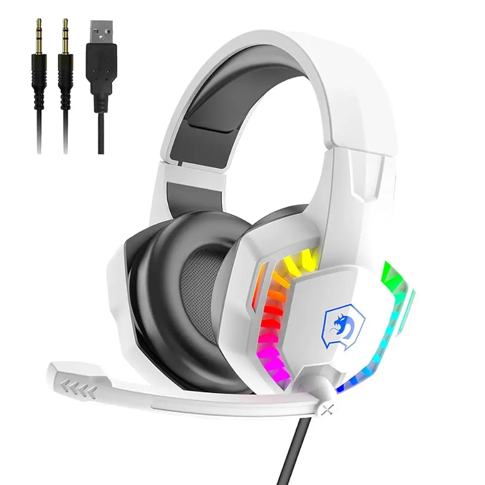 Attack Shark Wired Gaming Headset RGB Backlight Microphone