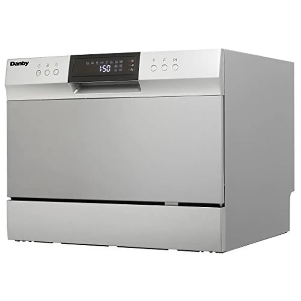 XMSJ Countertop Dishwasher 6 Place Settings LED Display