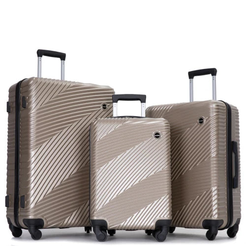 Tripcomp Hardshell Luggage Set 3-Piece Spinner Wheel