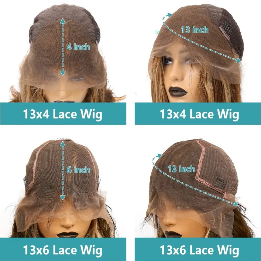 CanaryFly P4/27 Highlight Body Wave Lace Front Wig