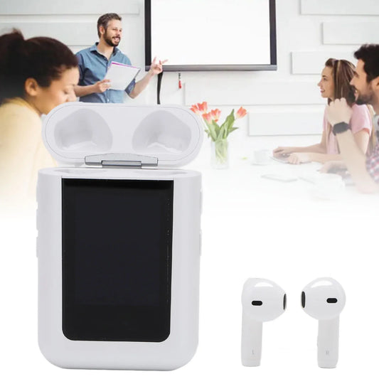 Docooler Translator Earbuds LCD Bluetooth 144 Languages