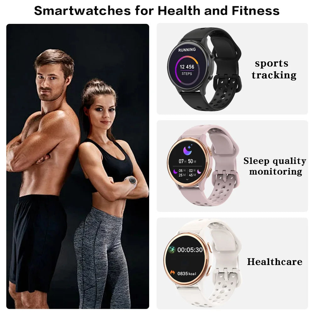 Anyloop Smartwatch For Women Fitness Tracker iPhone Android